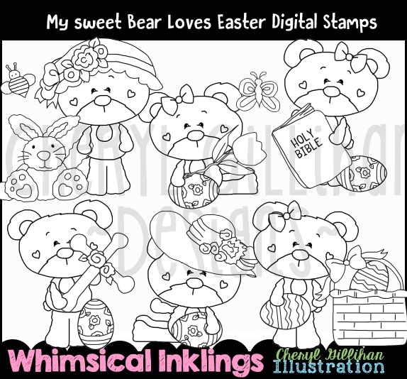 DS Easter Sweet Bear