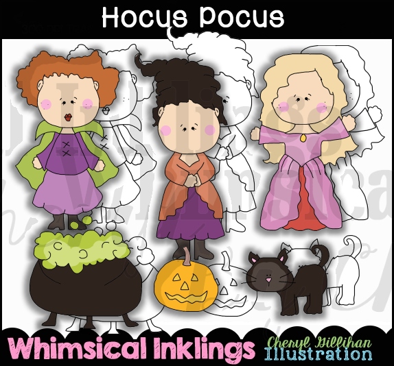 DS Hocus Pocus Witches