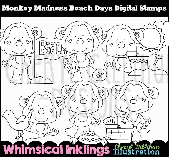 DS Monkey Madness Beach - Click Image to Close