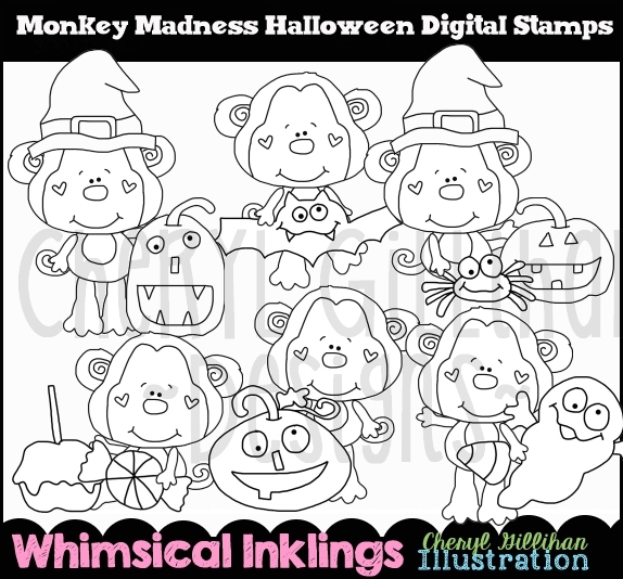 DS Monkey Madness Halloween - Click Image to Close