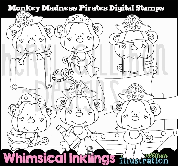 DS Monkey Madness Pirates - Click Image to Close