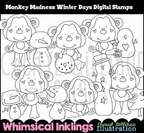 DS Monkey Madness Winter - Click Image to Close