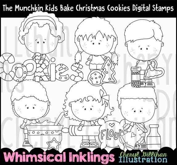 DS Munchkin Christmas Baking