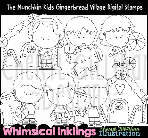DS Munchkin Gingerbread Village