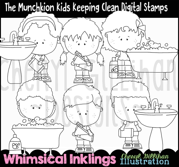 DS Munchkin Keeping Clean - Click Image to Close