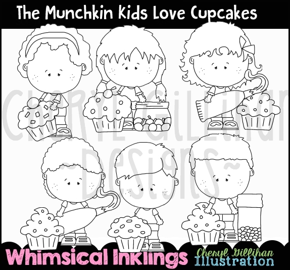 DS Munchkin Loves Cupcakes