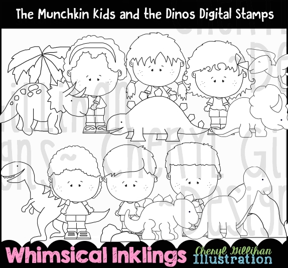 DS Munchkin Loves Dinos - Click Image to Close