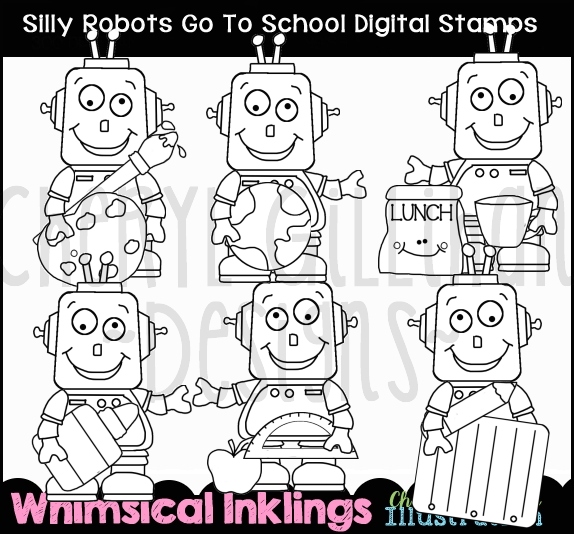 DS School Silly Robot