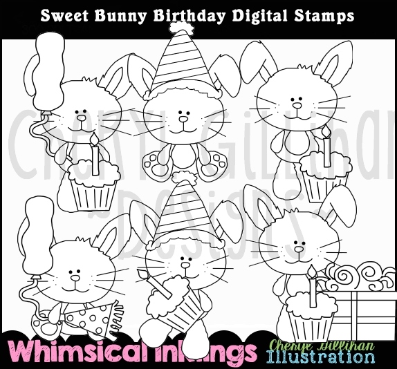 DS Sweet Bunny Birthday
