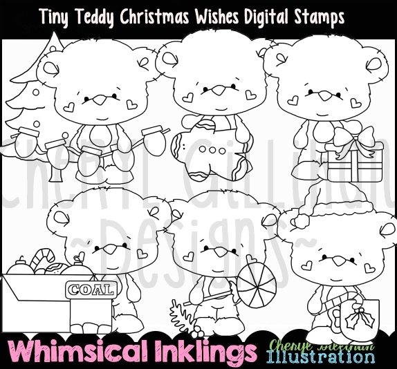 DS Tiny Teddy Christmas