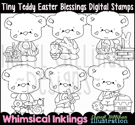 DS Tiny Teddy Easter